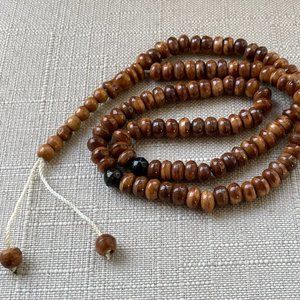 Real Wood Beads Tasbeeh Brown Handmade Prayer Beads Islamic